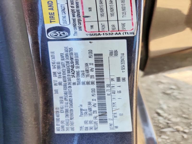 2017 FORD FIESTA SE 12