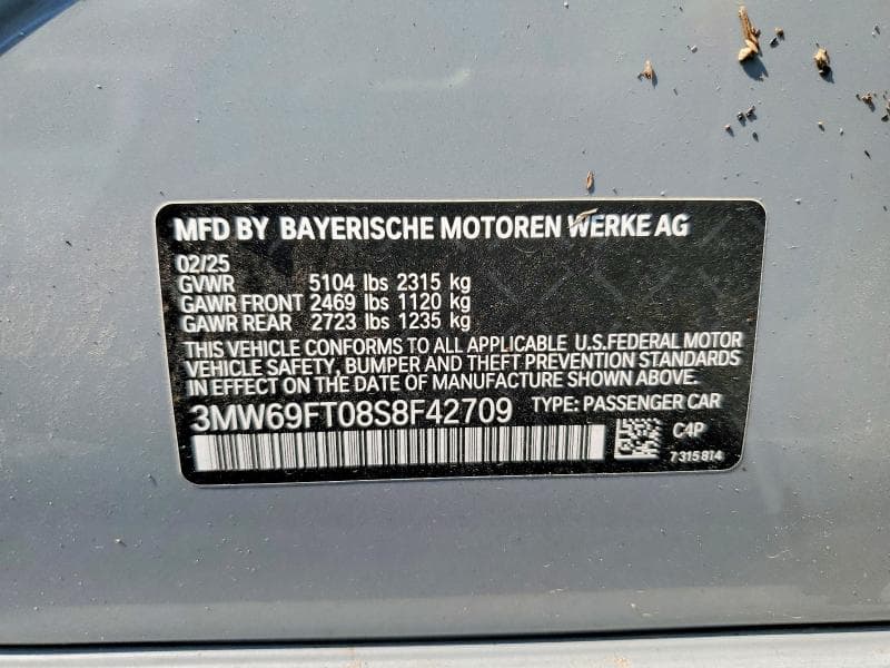 2025 BMW M340XI 12