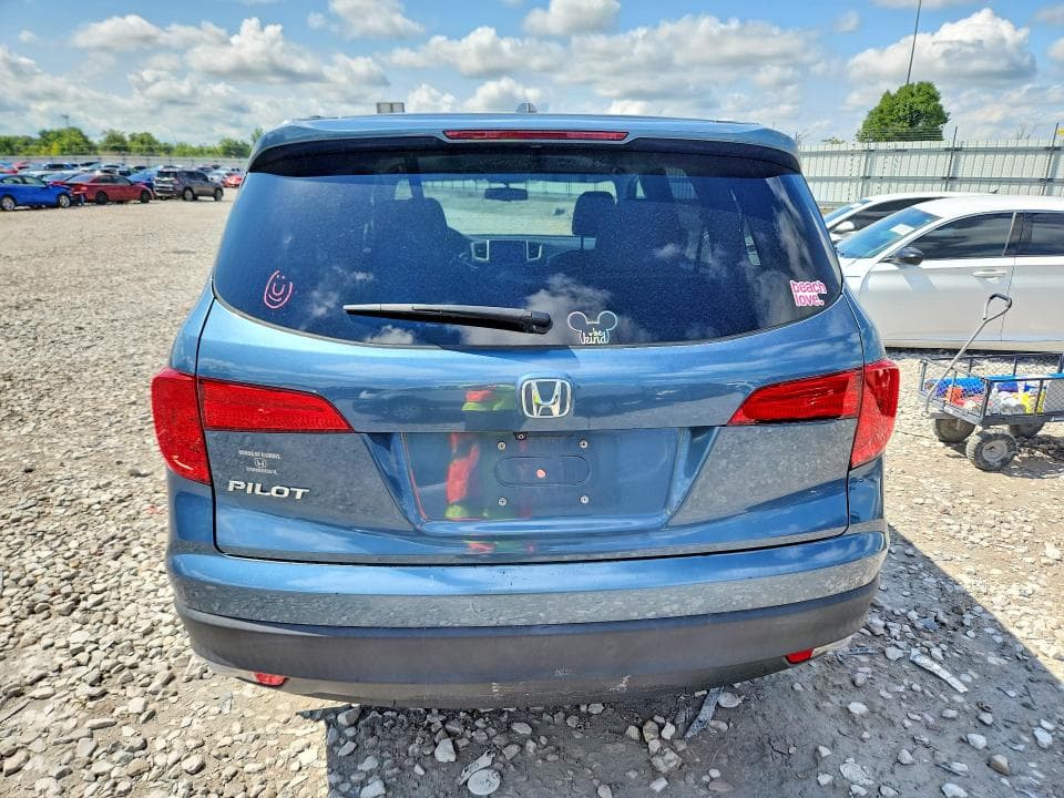 2017 HONDA PILOT EXL 6