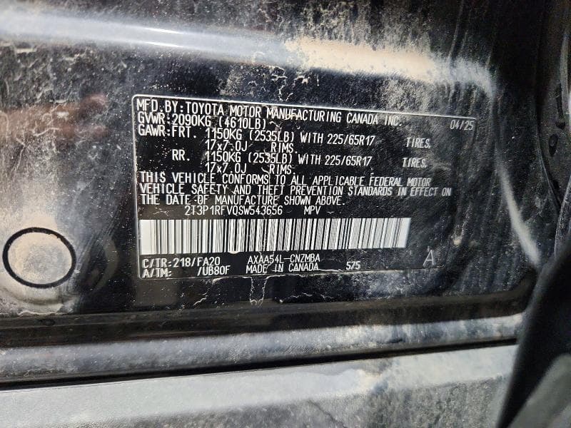 2025 TOYOTA RAV4 XLE 13