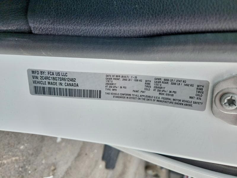 2025 CHRYSLER PACIFICA SELECT 14
