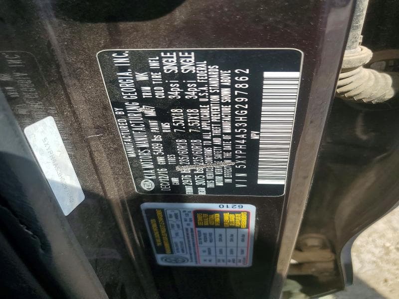 2017 KIA SORENTO EX 14