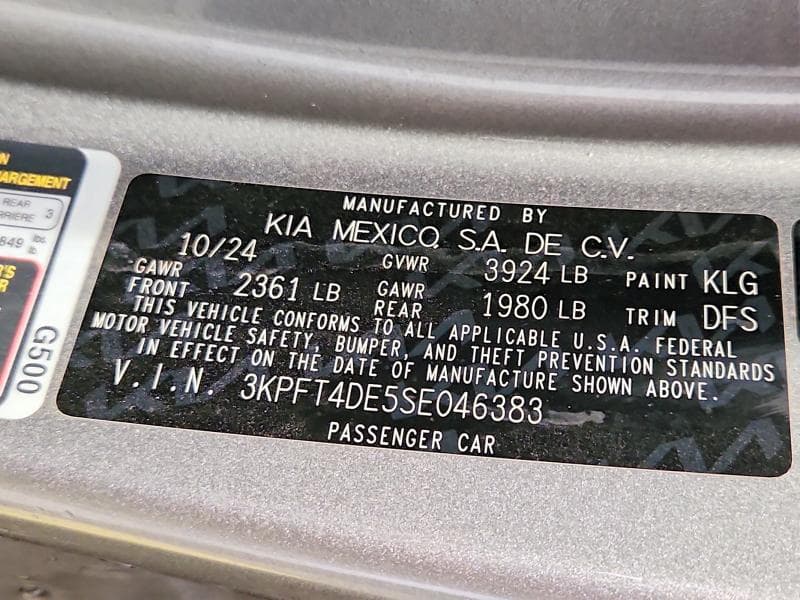 2025 KIA K4 LXS 13