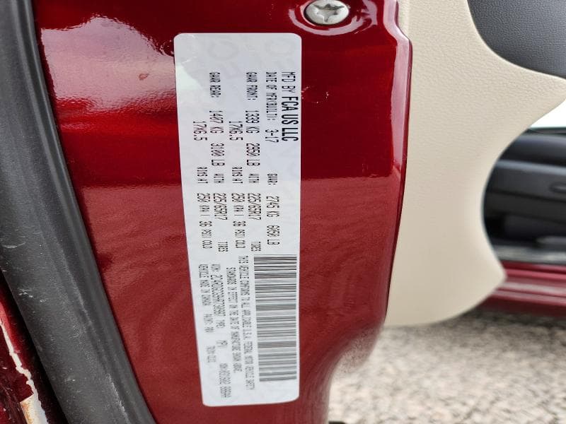 2017 DODGE GRAND CARAVAN SXT 13