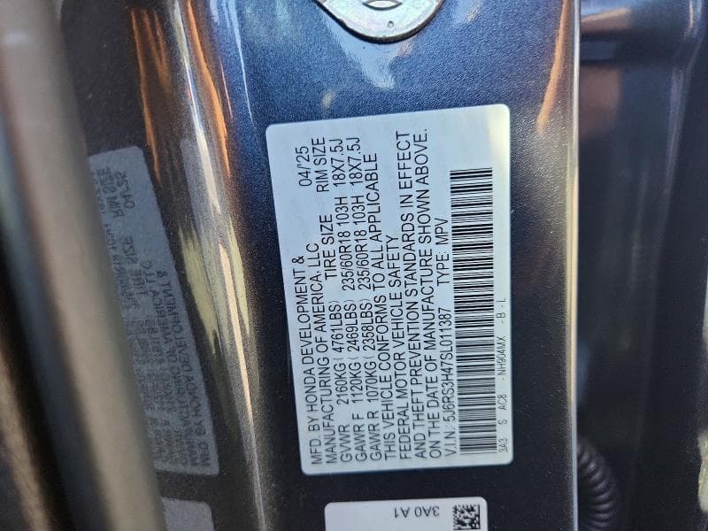 2025 HONDA CR-V EX 14