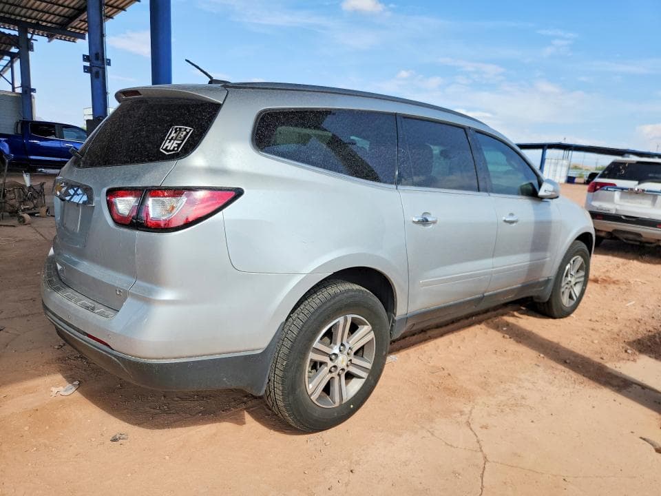 2017 CHEVROLET TRAVERSE LT 3