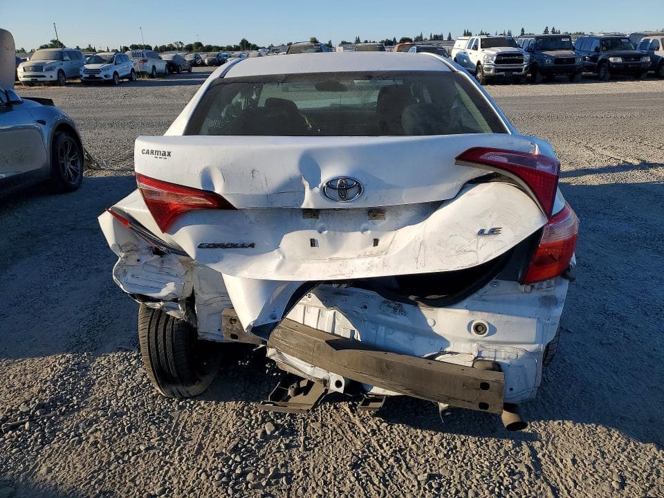 2018 TOYOTA COROLLA LE 6
