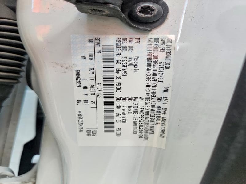 2018 FORD FOCUS SE 13