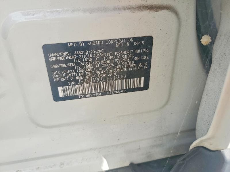 2018 SUBARU FORESTER 2.5I LIMITED 13