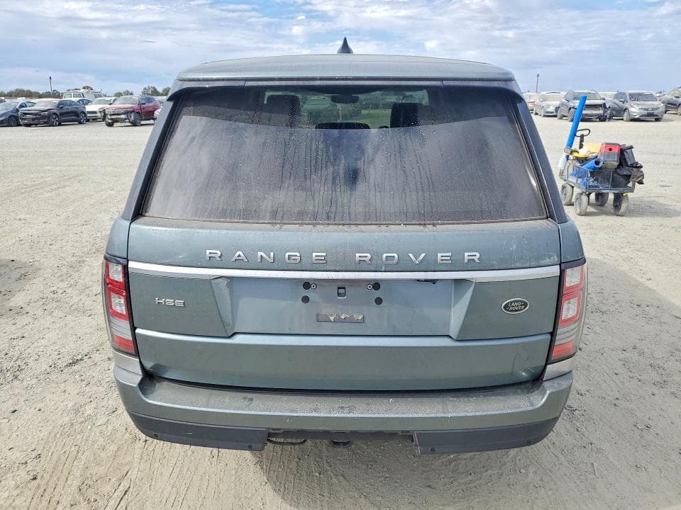 2017 LAND ROVER RANGE ROVER HSE 6