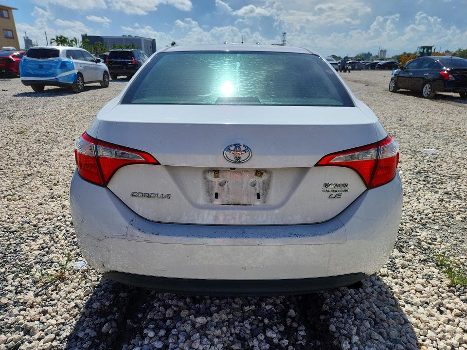 2017 TOYOTA COROLLA LE 6