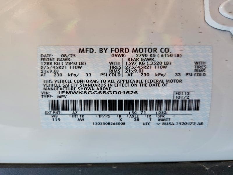 2025 FORD EXPLORER ST 12