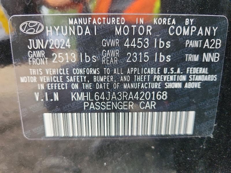 2024 HYUNDAI SONATA SEL 12