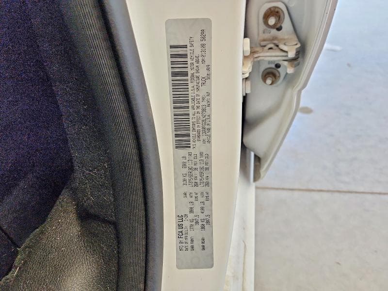 2020 RAM 1500 TRADESMAN 12
