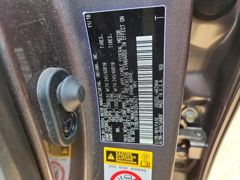 2019 TOYOTA HIGHLANDER LE PLUS 13
