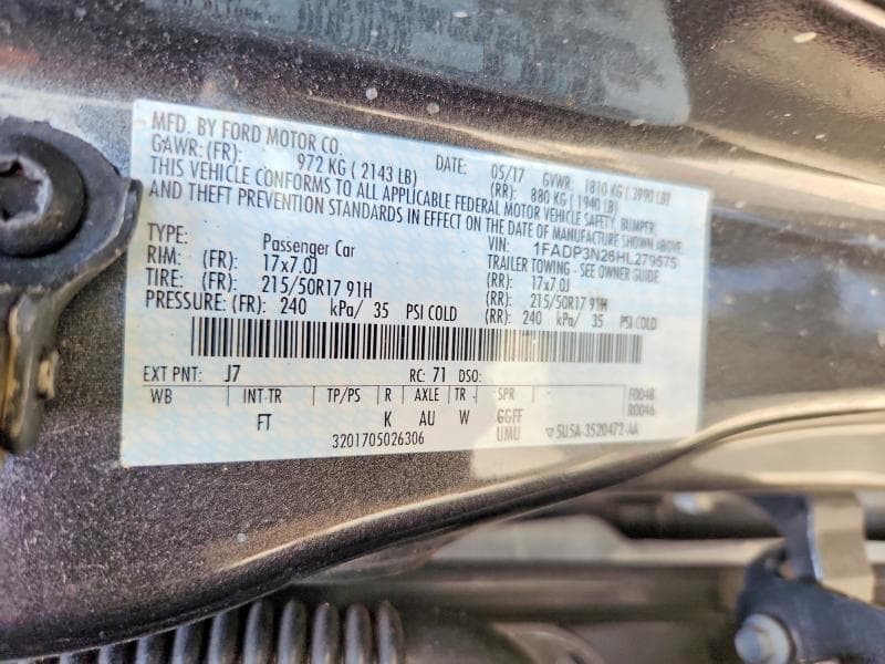 2017 FORD FOCUS TITANIUM 12