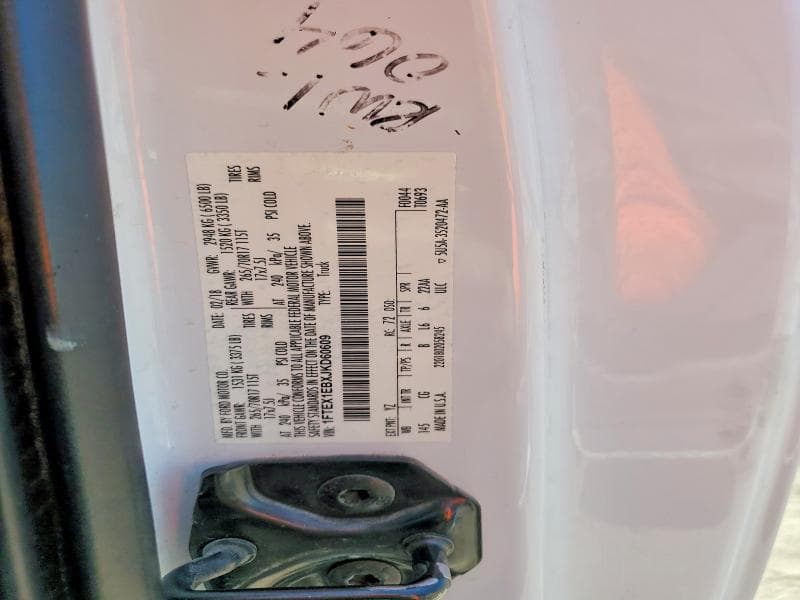 2018 FORD F150 SUPER CAB 12