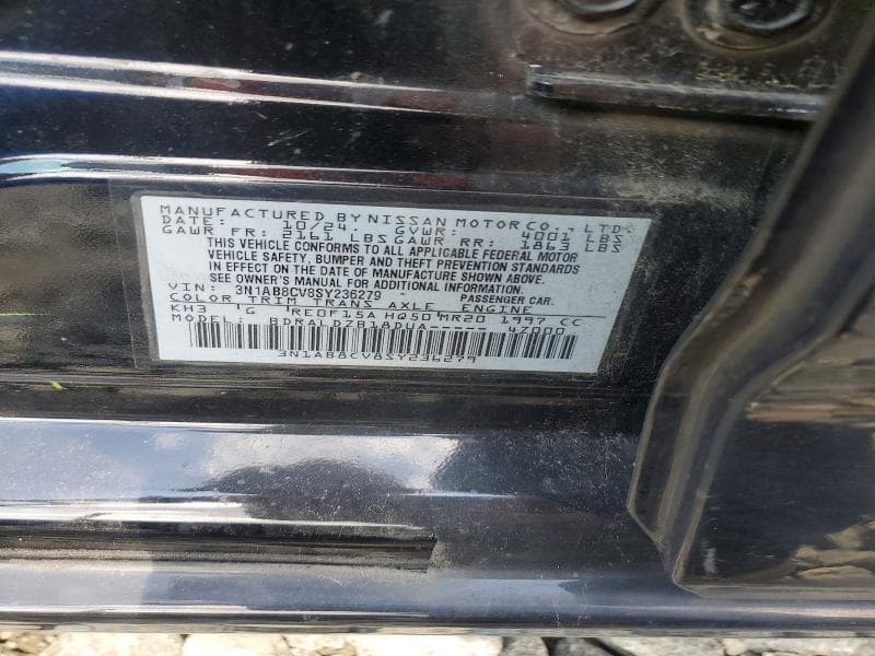 2025 NISSAN SENTRA SV 12