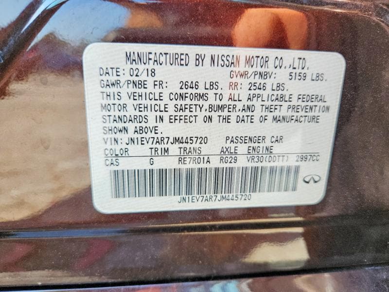 2018 INFINITI Q50 3.0T LUXE 12