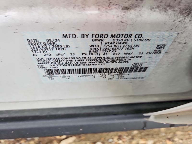 2024 FORD MAVERICK XLT 13