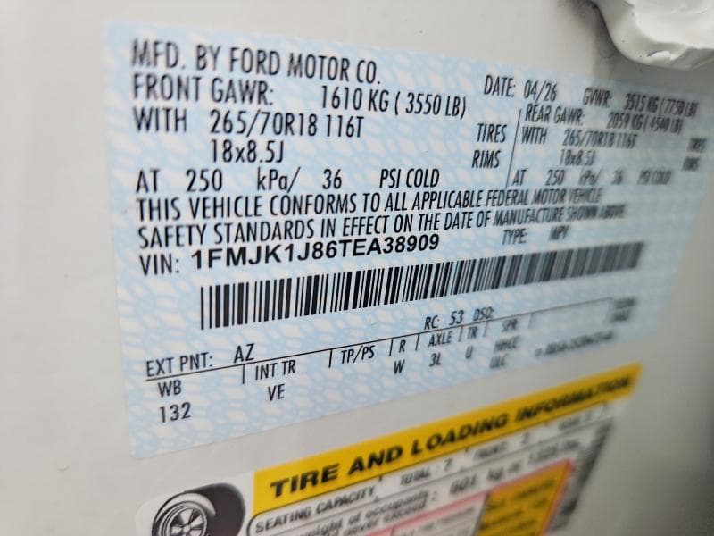 2026 FORD EXPEDITION MAX ACTIVE 14