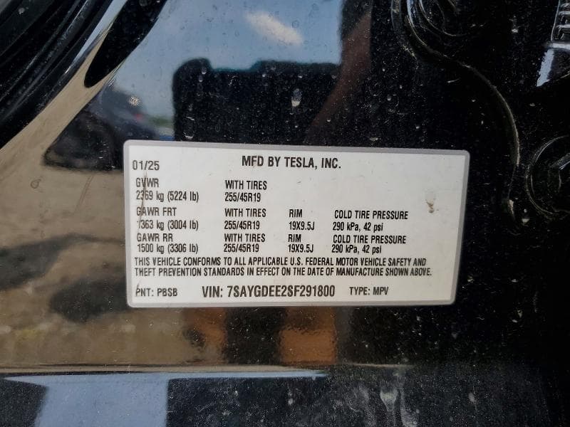 2025 TESLA MODEL Y 12
