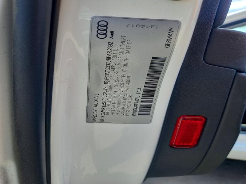 2019 AUDI A4 PREMIUM 12