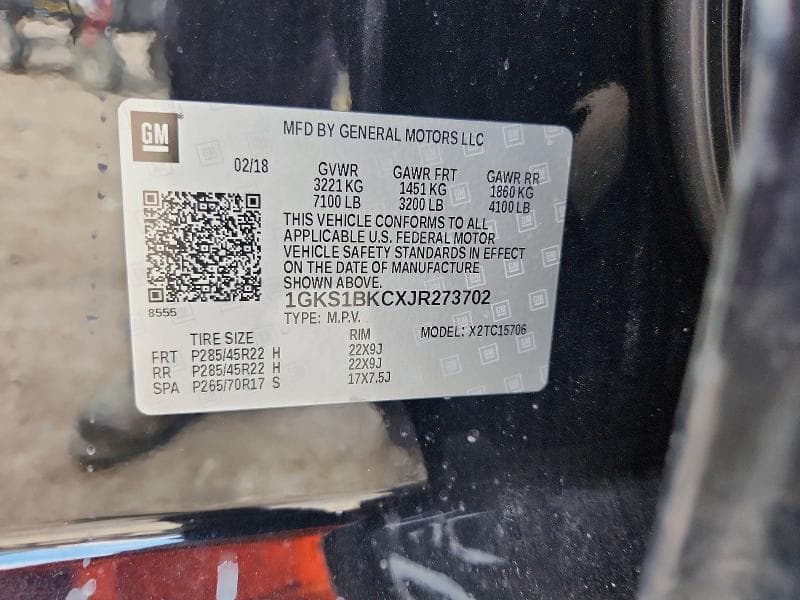 2018 GMC YUKON SLT 13