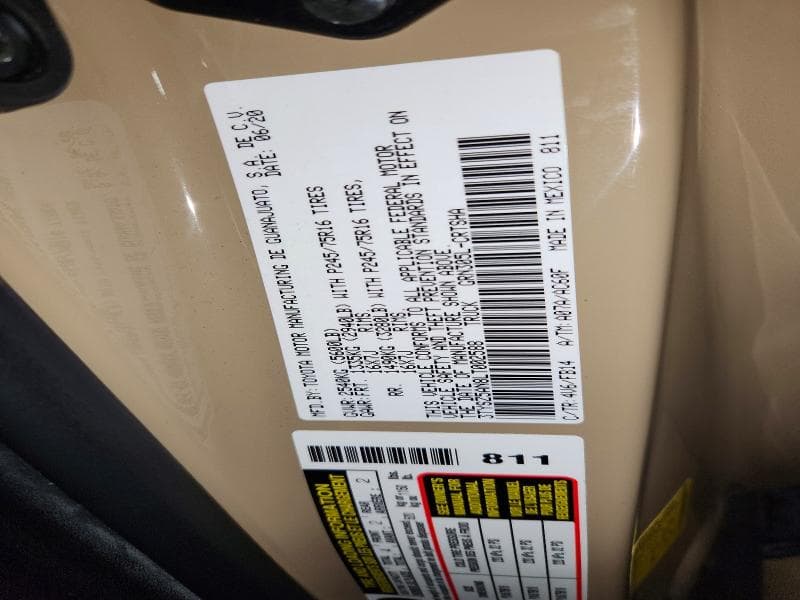 2020 TOYOTA TACOMA SR V6 12