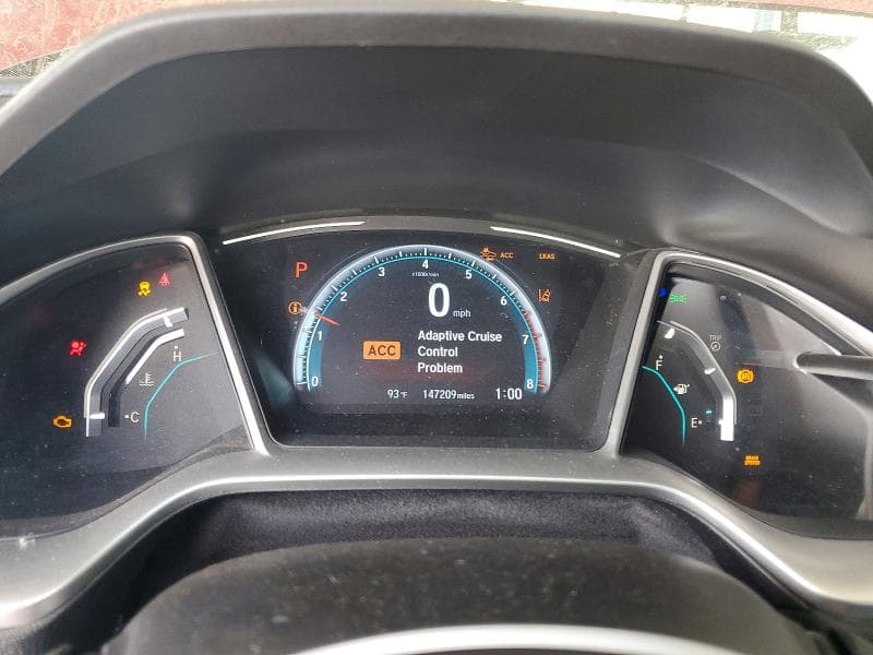 2020 HONDA CIVIC EX 9