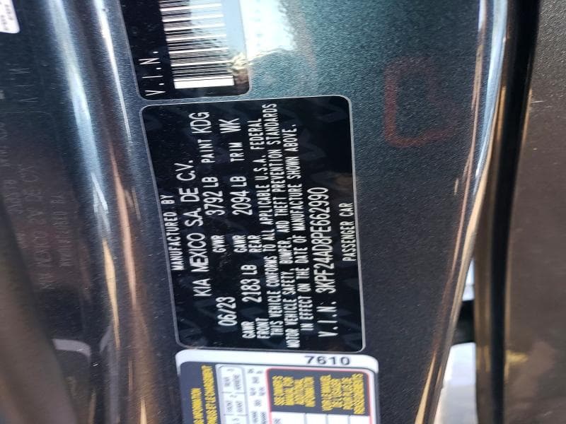 2023 KIA FORTE LXS 12