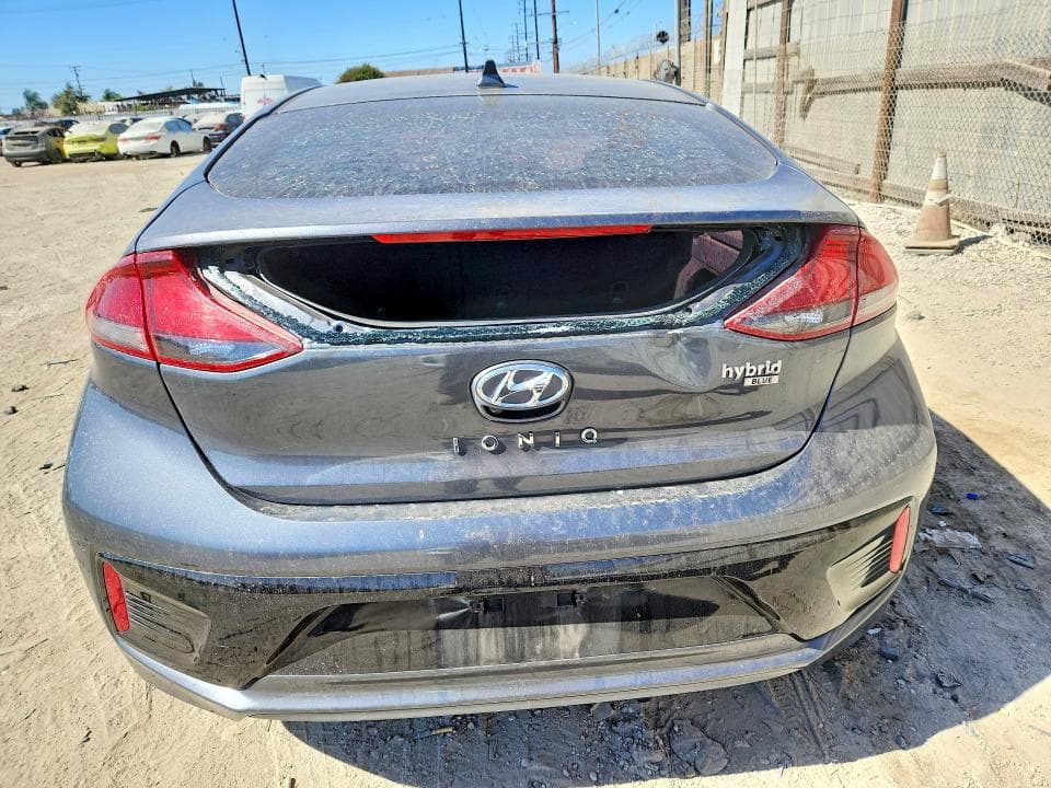 2017 HYUNDAI IONIQ BLUE 6