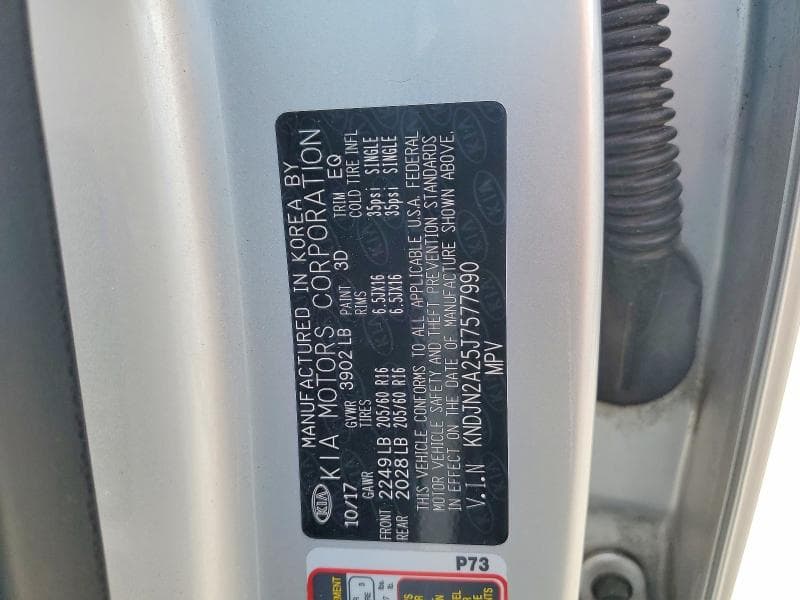 2018 KIA SOUL BASE 12