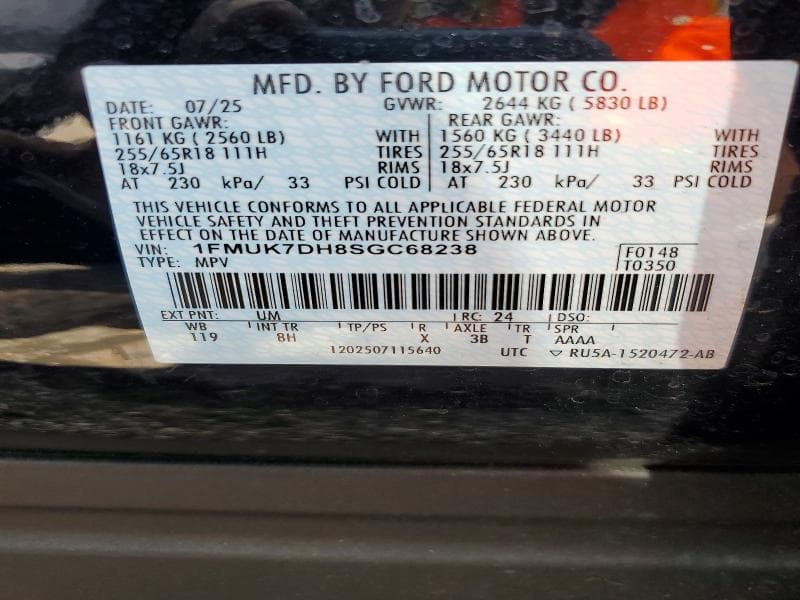 2025 FORD EXPLORER ACTIVE 13