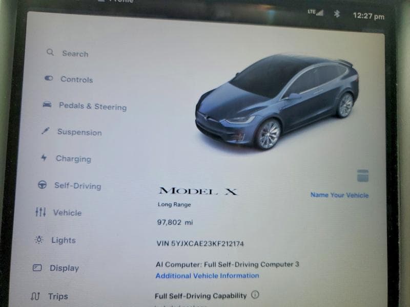 2019 TESLA MODEL X 9