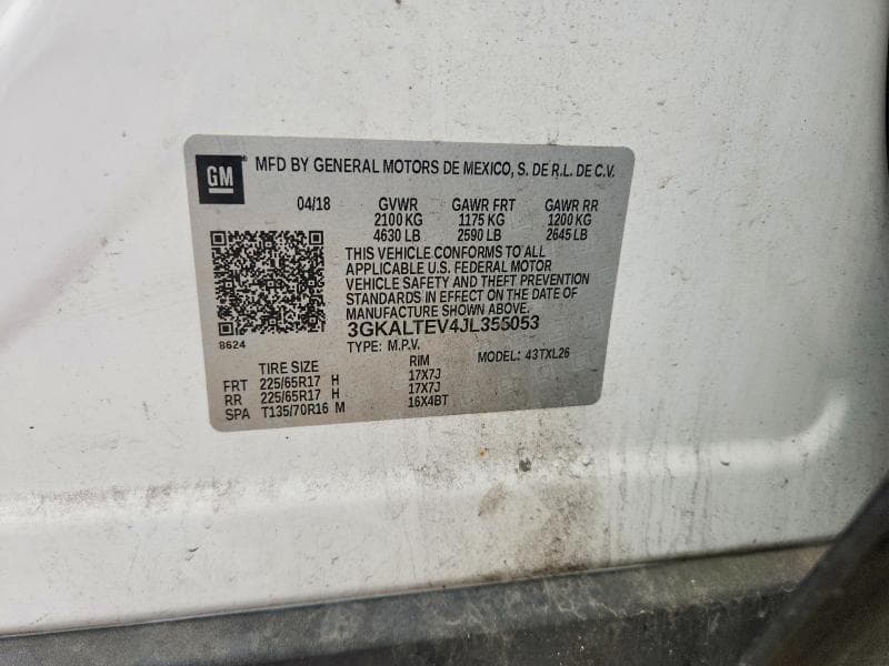 2018 GMC TERRAIN SLE 12