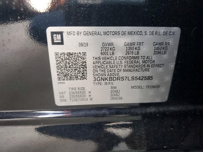 2020 CHEVROLET BLAZER 3LT 13