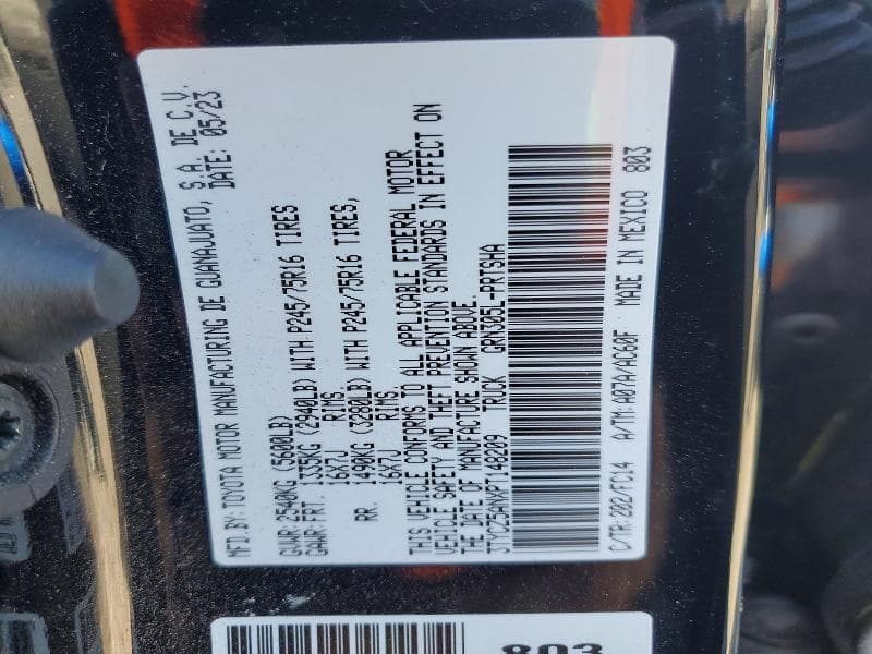 2023 TOYOTA TACOMA SR5 V6 13