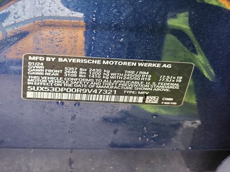 2024 BMW X3 XDRIVE30I 14