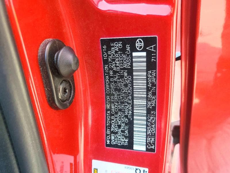 2017 TOYOTA COROLLA IM BASE 13