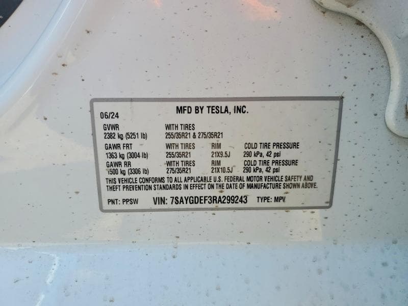 2024 TESLA MODEL Y 13