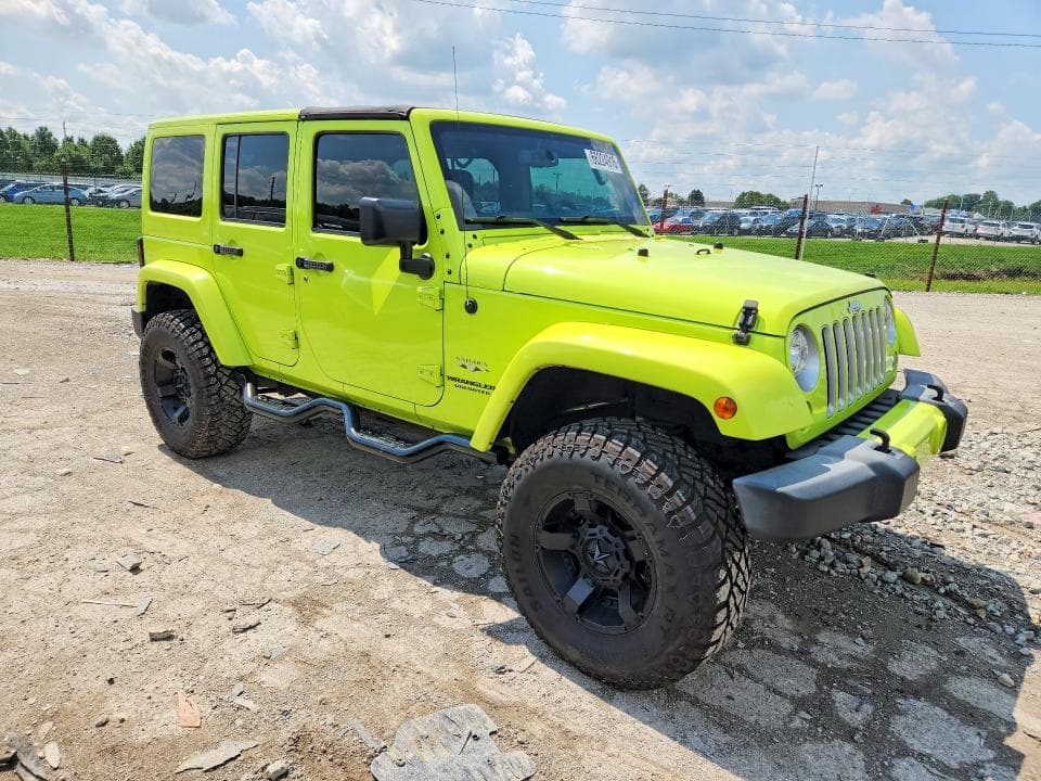 2017 JEEP WRANGLER UNLIMITED SAHARA 4