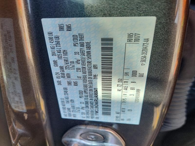 2024 FORD ESCAPE 13