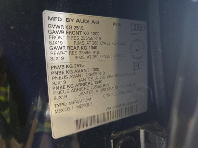 2025 AUDI Q5 PREMIUM PLUS 14