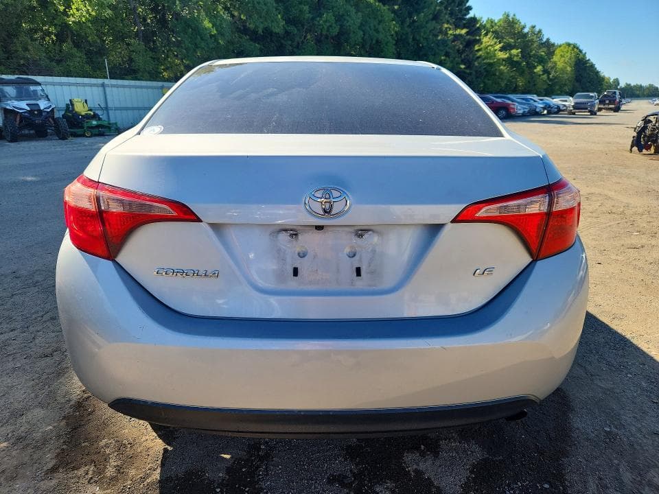 2019 TOYOTA COROLLA LE 6