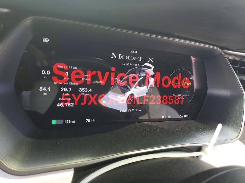 2020 TESLA MODEL X 9