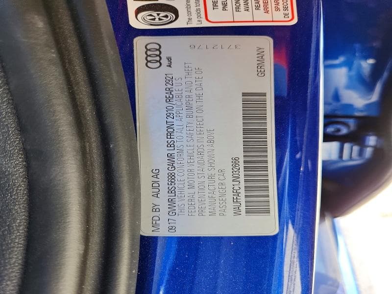2018 AUDI S6 PREMIUM PLUS 12