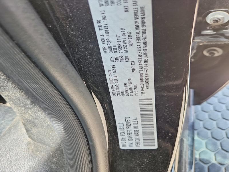 2023 RAM 1500 BIG HORN 12