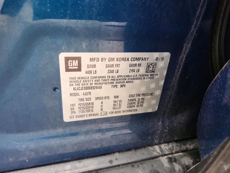 2019 BUICK ENCORE PREFERRED 12