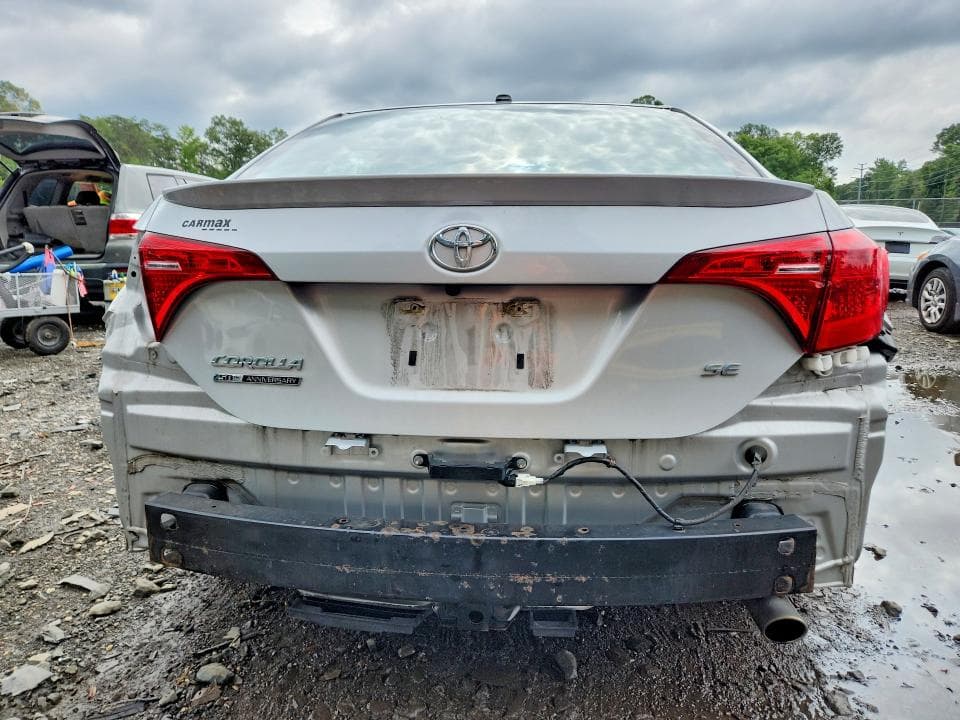 2017 TOYOTA COROLLA 6